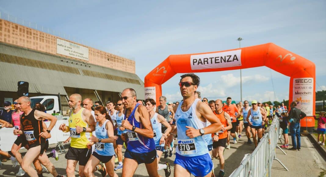 Partenza green trail 2025