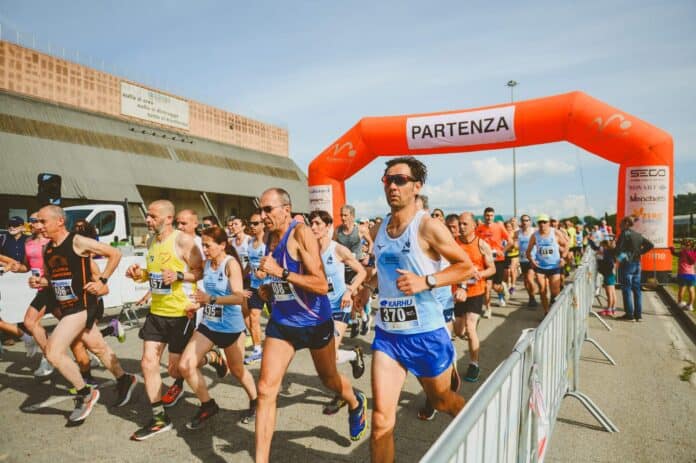 Partenza green trail 2025