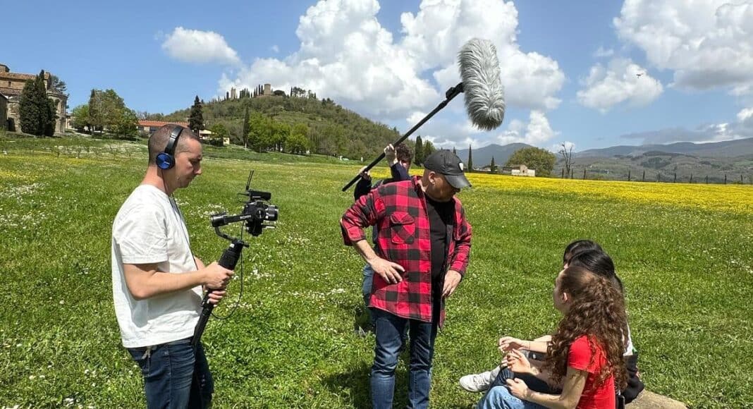 Studenti del Liceo Piero della Francesca a Uno mattina in famiglia 