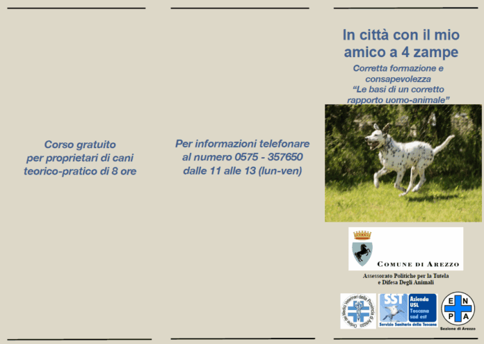 Corso gratuito per proprietari di cani