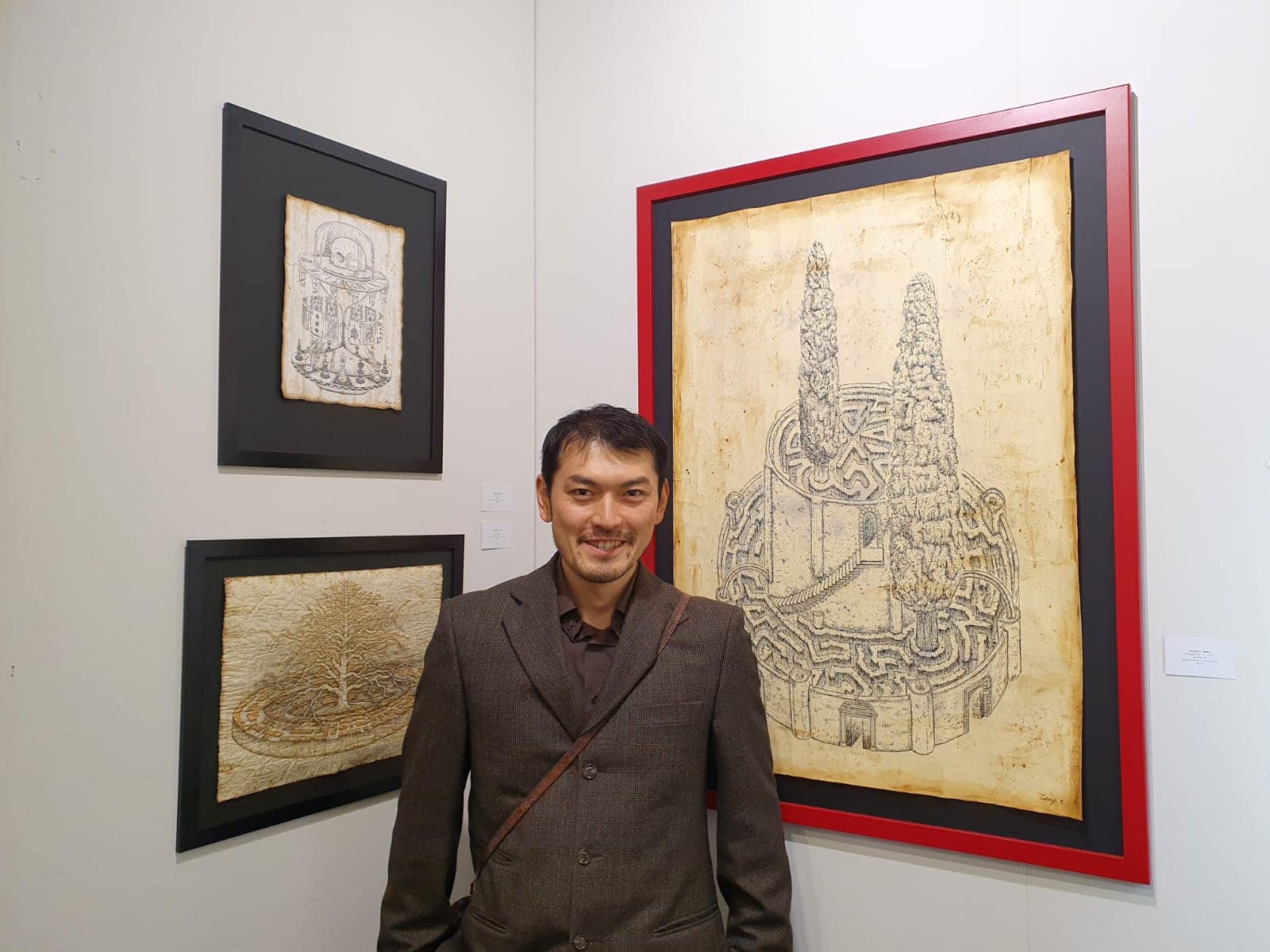 La “Battaglia di Marciano” di Tetsuji Endo in mostra nella Torre