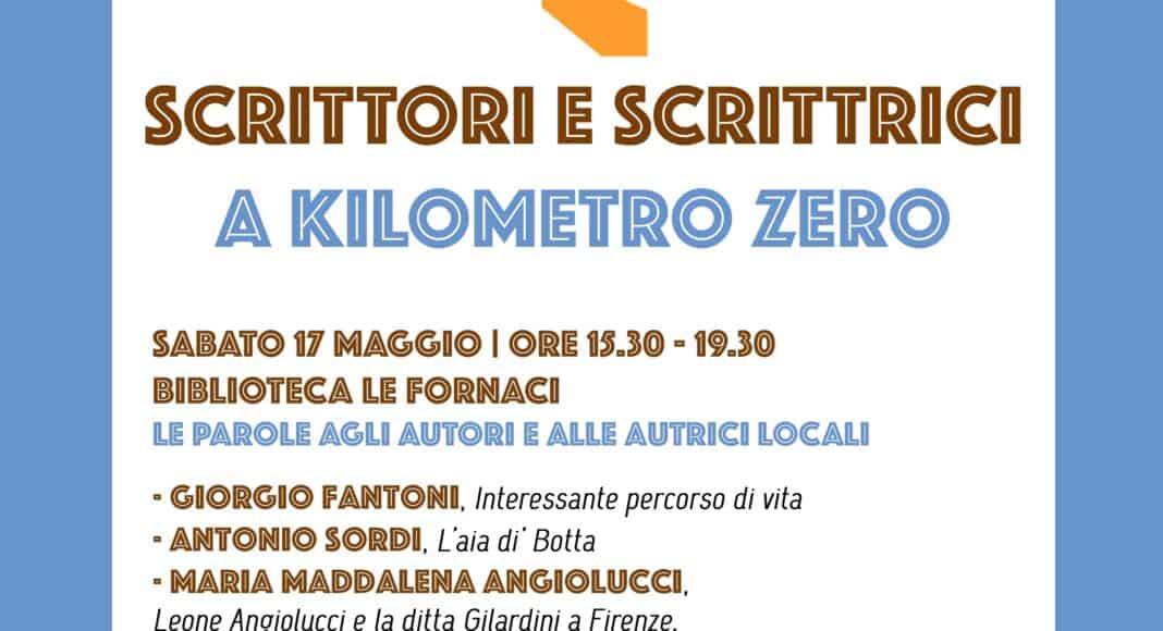 Scrittori e scrittrici a km 0 alla biblioteca comunale Le Fornaci