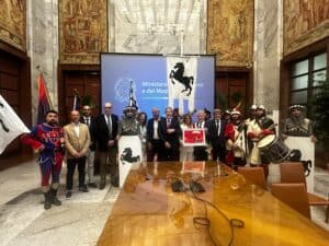 Francobollo Giostra del Saracino