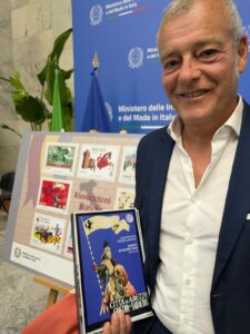 Paolo Bertini francobollo dedicato alla Giostra del Saracino