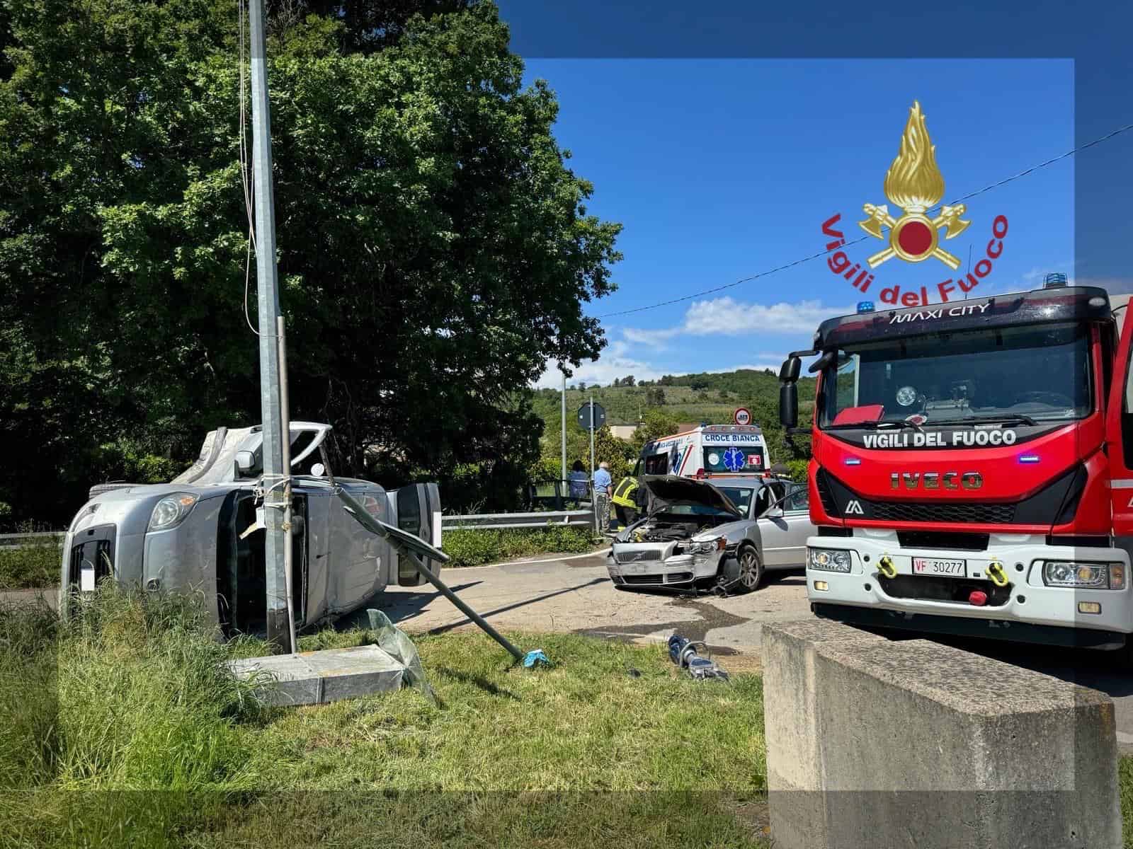 incidente a San Firenze Arezzo