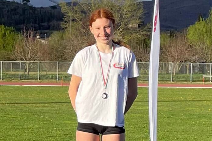 Flavia Matteucci, Alga Atletica Arezzo ha fatto bene nel salto triplo
