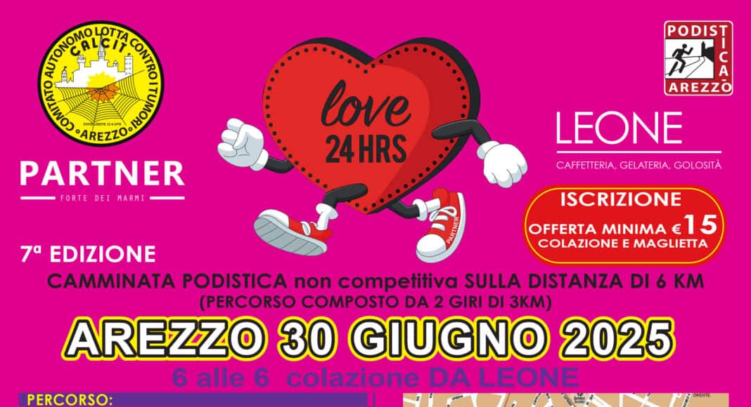 6 alle 6 colazione da Leone torna la corsa podistica per il Calcit
