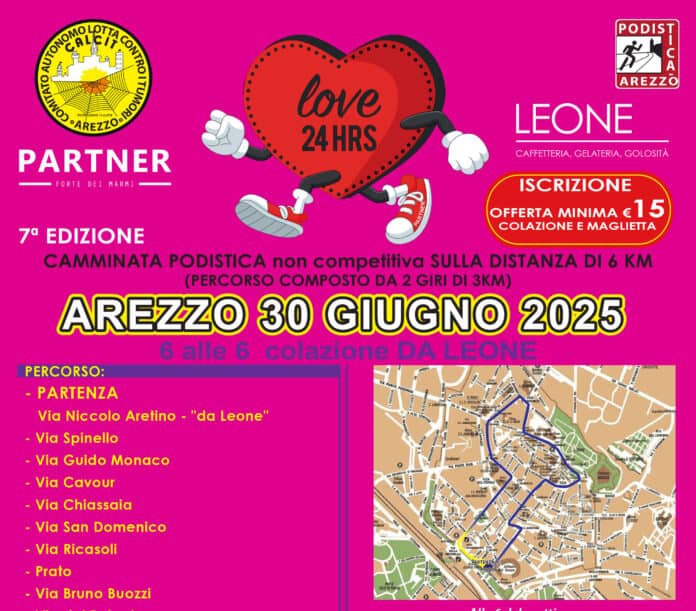 6 alle 6 colazione da Leone torna la corsa podistica per il Calcit