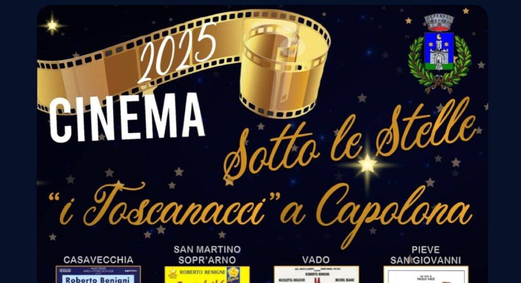 Capolona la rassegna Cinema sotto le stelle