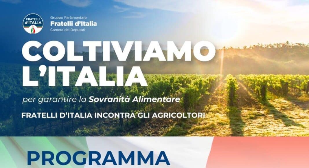 FDI, Auditorium Guido D’Arezzo: per garantire la sovranità alimentare