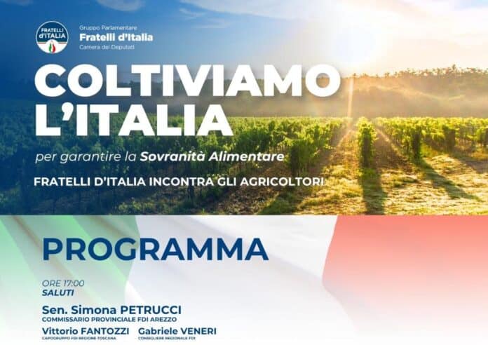 FDI, Auditorium Guido D’Arezzo: per garantire la sovranità alimentare