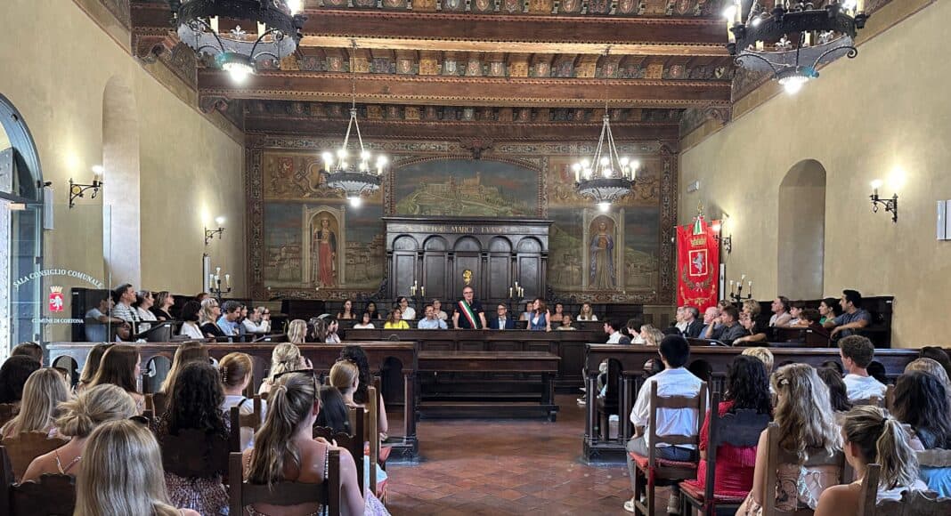 Cortona, le borse di studio agli studenti della Georgia University