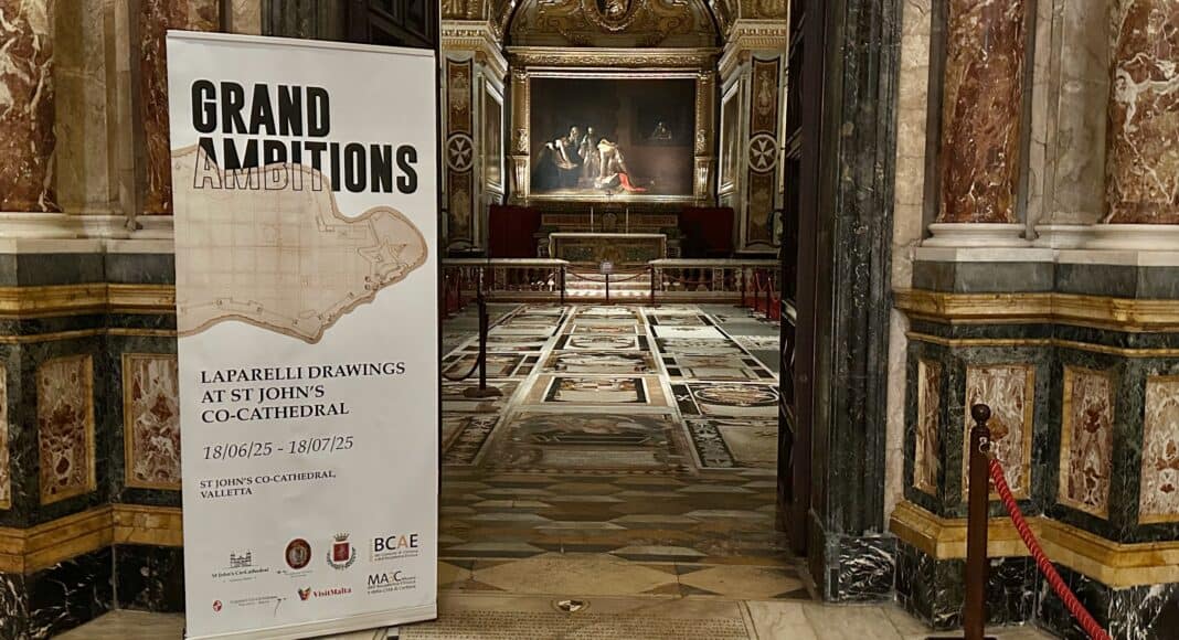 Cortona-Malta, Caravaggio e Laparelli insieme nel duomo di La Valletta