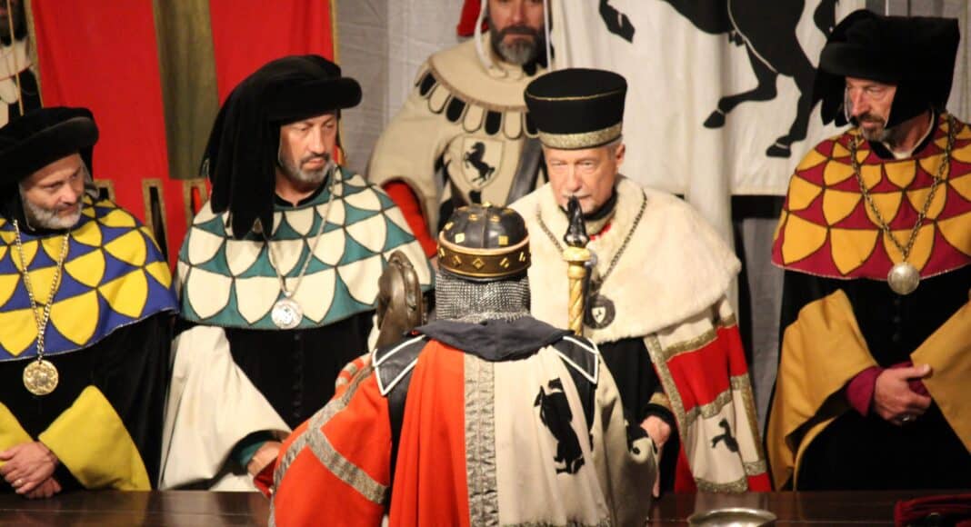 Giostra del Saracino - Estarazione delle Carriere