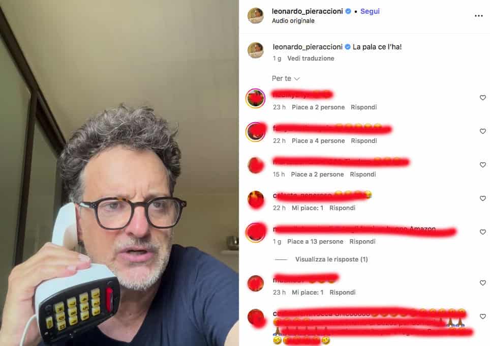 Pieraccioni ironizza su Bezos e il regalo per il matrimonio a Venezia