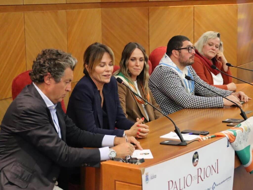 La giornalista Hoara Borselli sarà la madrina del palio dei Rioni