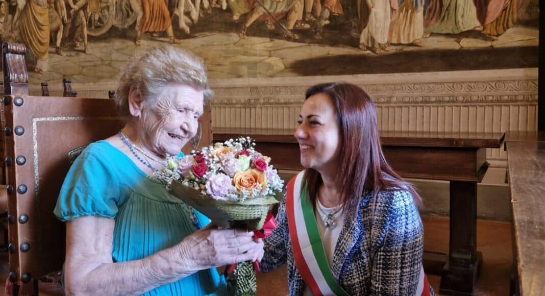 Lucignano festeggia i 110 anni di vita di Cesarina
