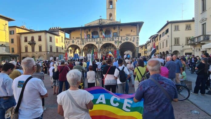 Marcia per la Pace in Terra Santa a San Giovanni Valdarno