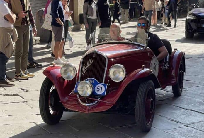 Arezzo ospita per qualche ora la 1000 Miglia giovedì 19 giugno