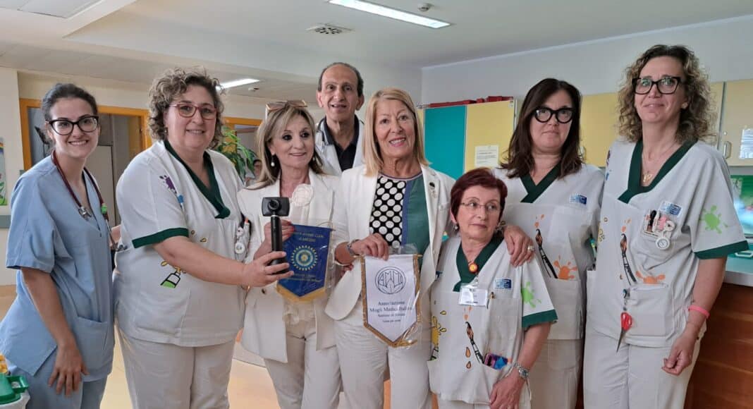 Nuova donazione al Reparto di Pediatria del San Donato