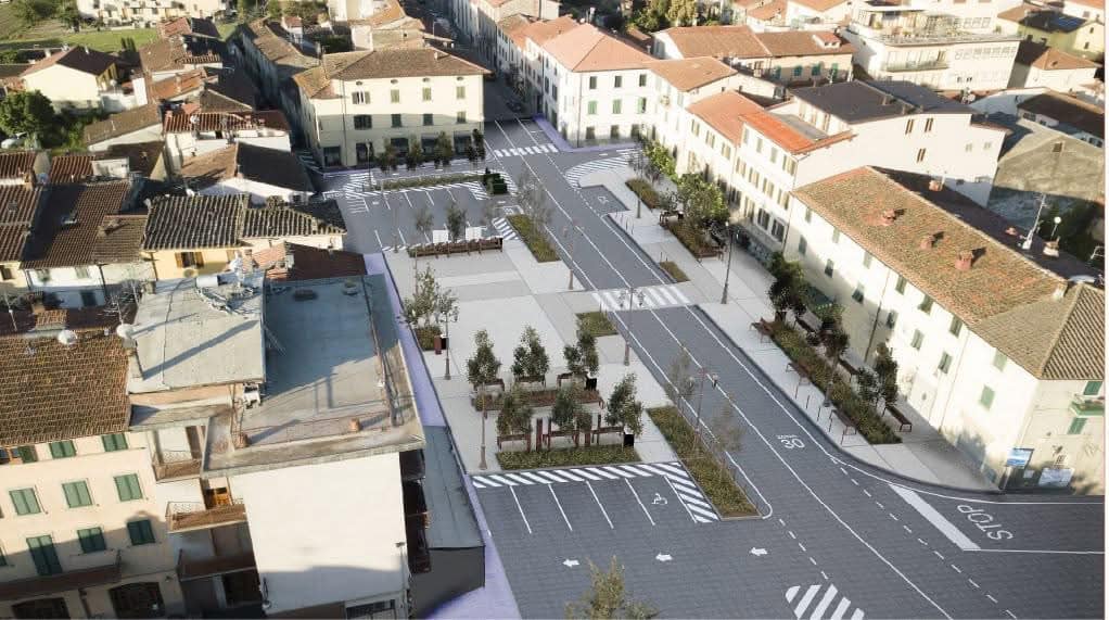 Sabato 5 luglio l'inaugurazione della nuova piazza di Soci