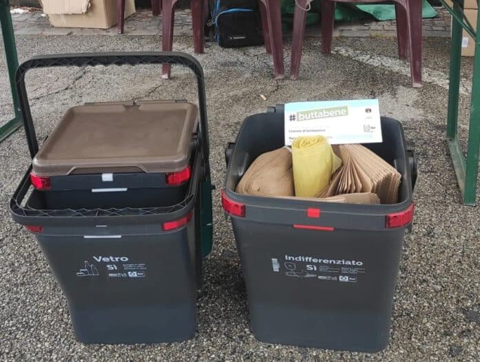 Sansepolcro, nuovi contenitori per la raccolta differenziata