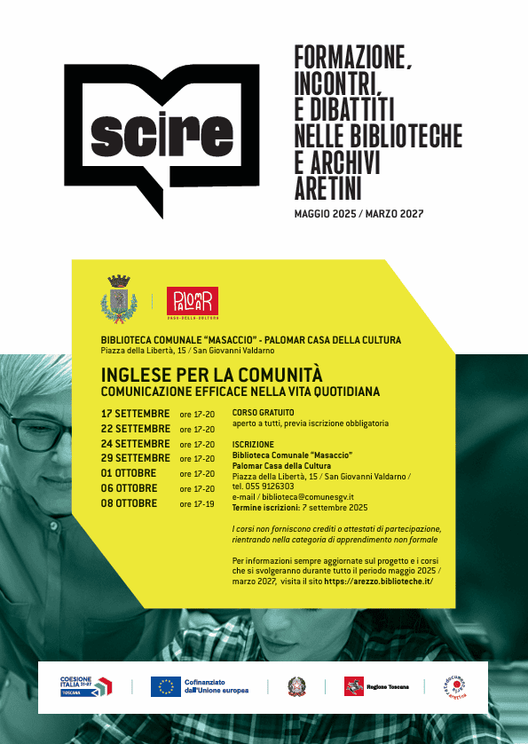 Scire_San Giovanni Valdarno_corso di inglese