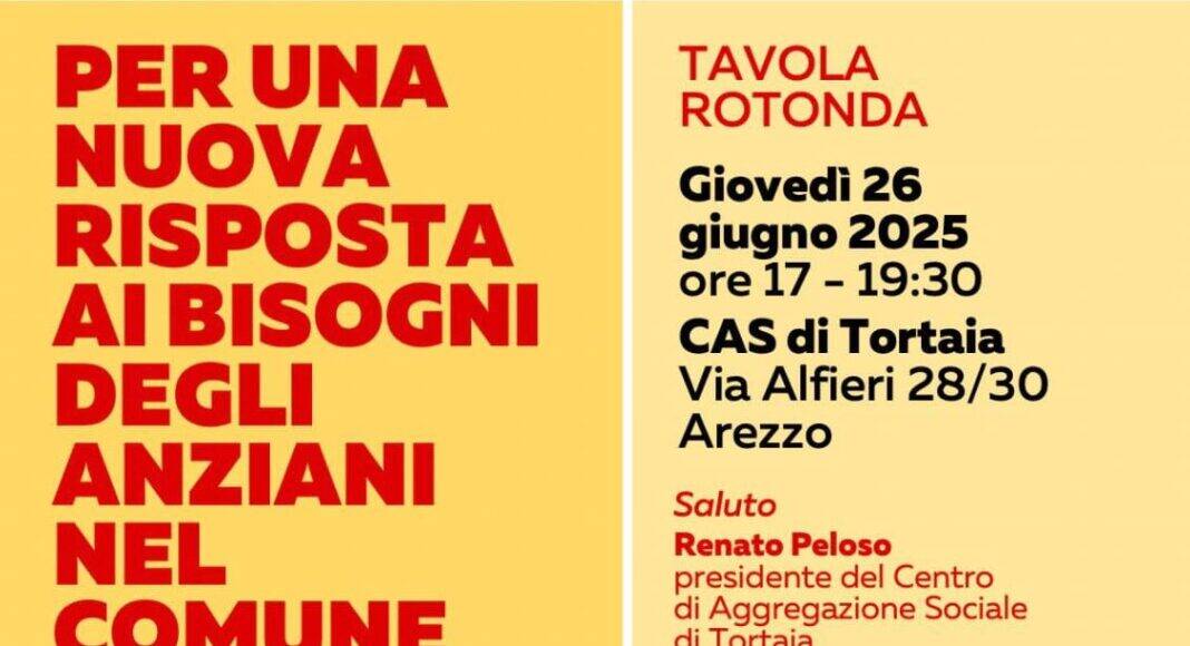 Tavola rotonda a Tortaia sui bisogni degli anziani