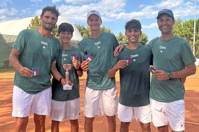 Il Tennis Giotto è campione regionale con la squadra Under16