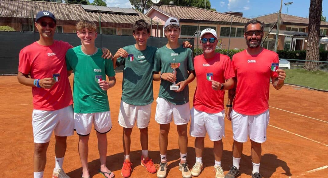Il Tennis Giotto vince il titolo toscano a squadre Under18