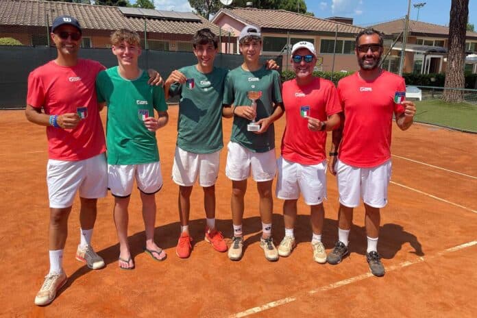 Il Tennis Giotto vince il titolo toscano a squadre Under18