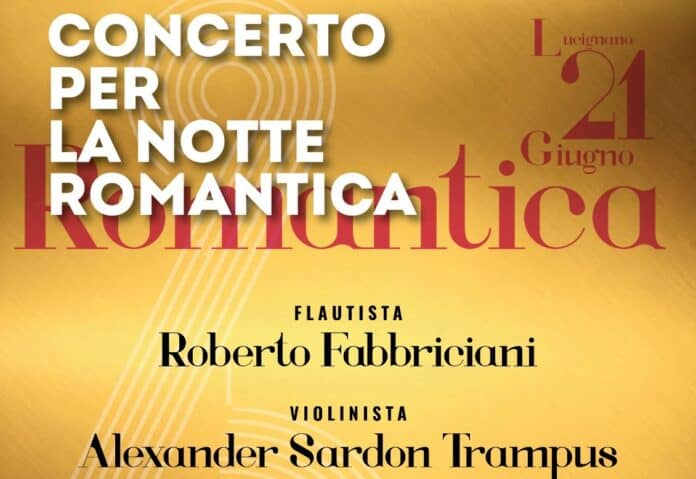 Lucignano, in “Concerto per la notte Romantica”