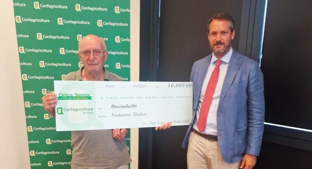 La donazione a Telethon in ricordo di Andrea Barbagli