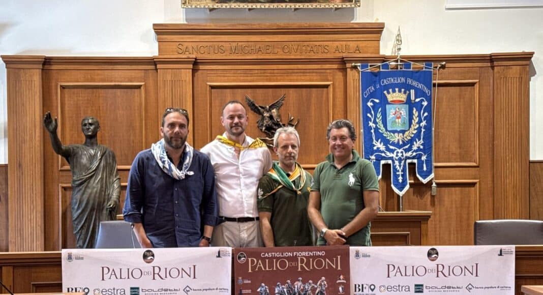 Palio dei Rioni ufficializzate monte e cavalli