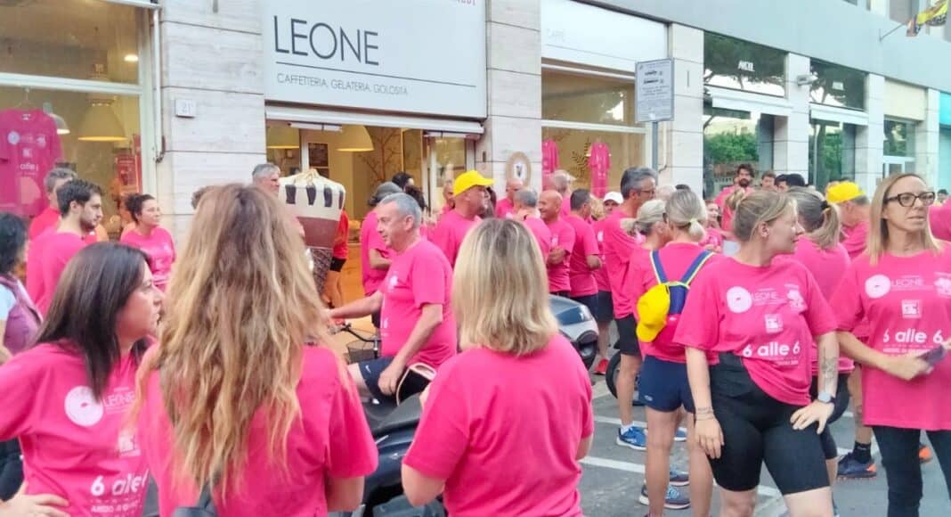 Stamani la corsa per il Calcit, 