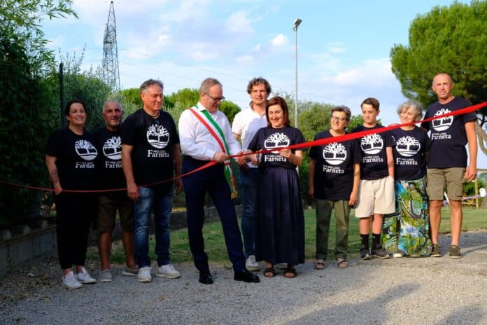 Cortona, la Proloco di Farneta ha riqualificato il parco pubblico