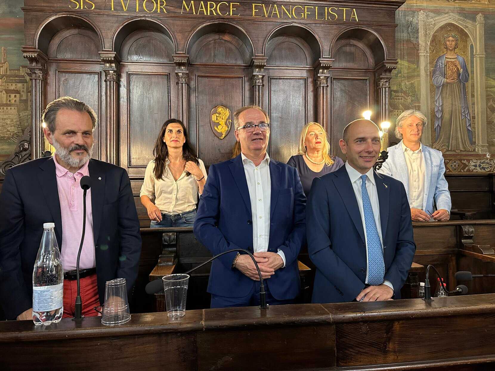 Cortona, incontro sulle infrastrutture con il sottosegretario Morelli