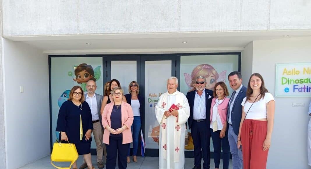 Inaugurato ad Olmo il nido d’infanzia della Fondazione Sanarelli