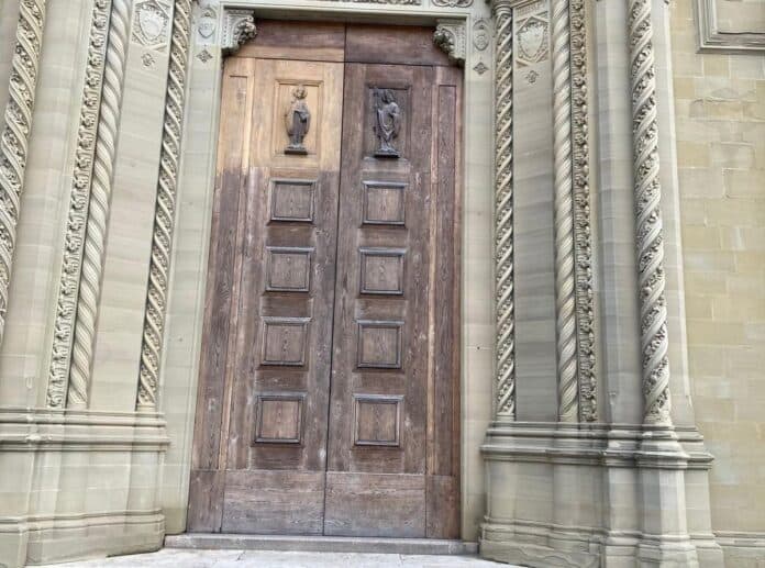 Restauro dei tre portoni d’ingresso della Cattedrale di Arezzo