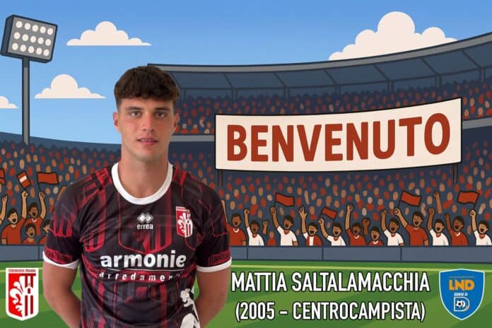 ASD Terranuova Traiana acquisisce il calciatore Mattia Saltalamacchia