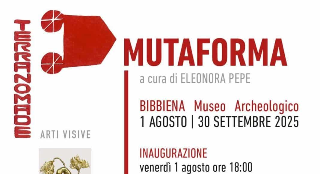 mostra MUTAFORMA al Museo Archeologico di Bibbiena