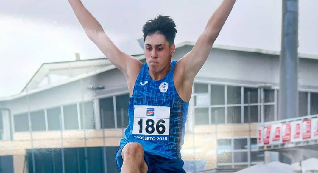 Riccardo Cincinelli e Filippo Guiducci ai campionati di atletica