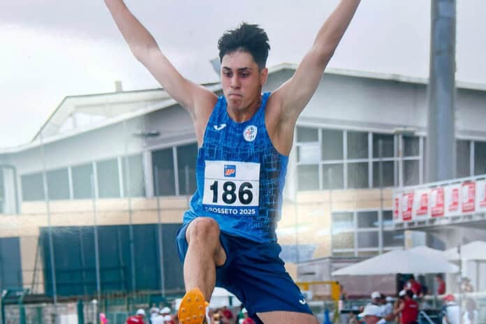 Riccardo Cincinelli e Filippo Guiducci ai campionati di atletica