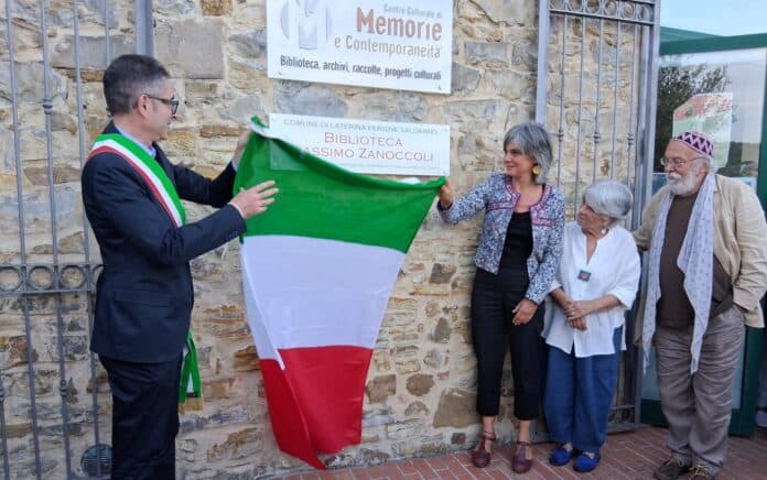 Biblioteca di Laterina Pergine Valdarno intitolata a Massimo Zanoccoli