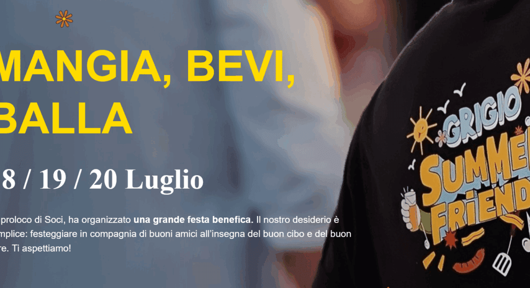 Grigio Summer Friends Soci