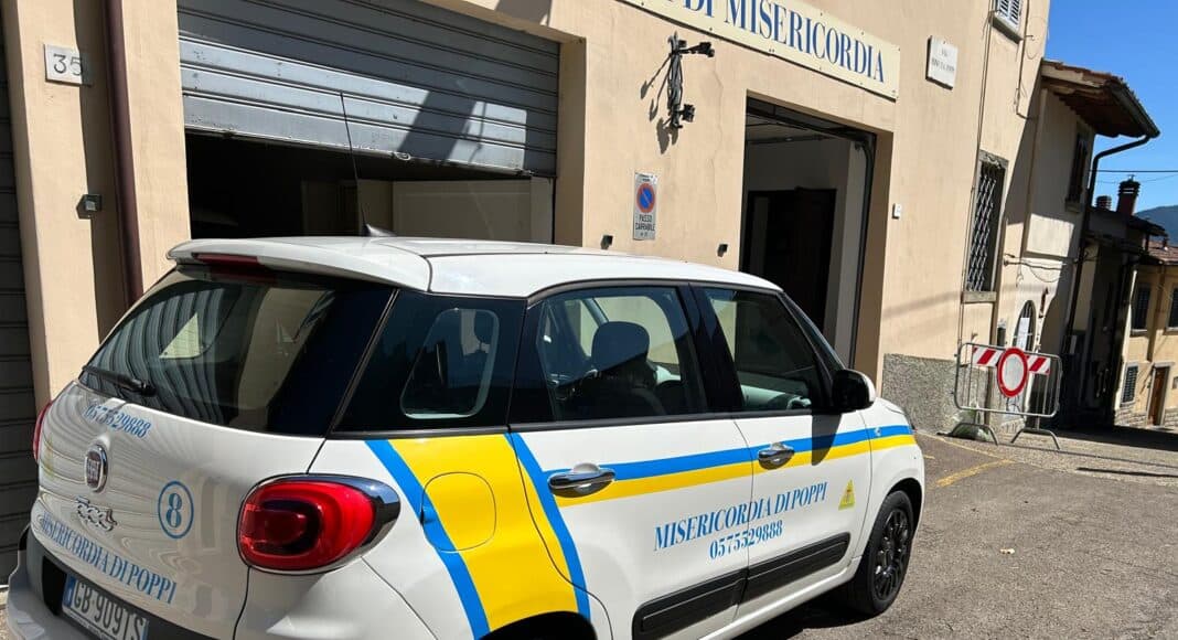 La Misericordia di Poppi si dota di una nuova vettura