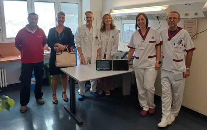 Nuovi monitor per la Medicina interna dell’ospedale La Gruccia