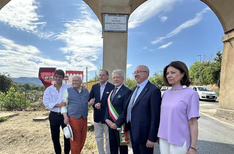 San Fabiano intitolato tratto di strada a Conte Borghini Baldovinetti