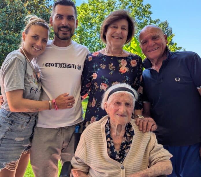 Sansepolcro festeggia i 108 anni della signora Vittoria Donati Sarti