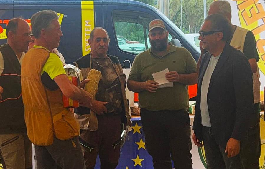 Secondo trofeo della gara cinofila per il ripopolamento dei fagiani
